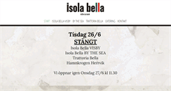 Desktop Screenshot of isolabella.se